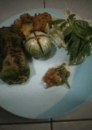 Foto resep Nasi bakar cumi padezz