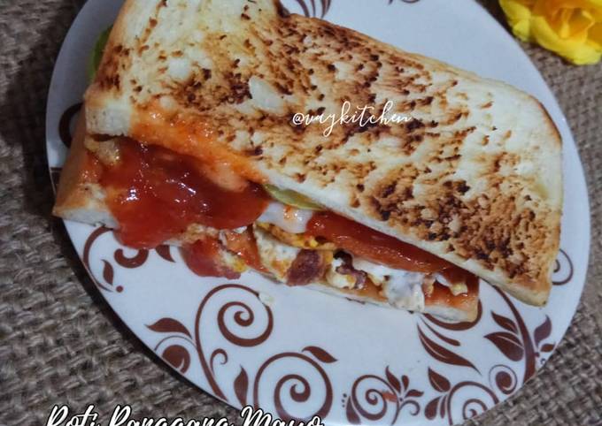 Resep Roti Panggang Mayo Orak Arik Telur Kornet Oleh Vay Kitchen