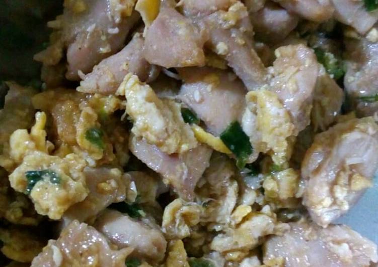 Resep Ayam telur teriyaki anak kost Anti Gagal