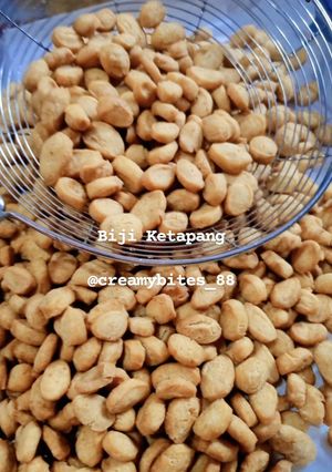 Foto resep Cemilan Biji Ketapang Creamy Empuk Renyah