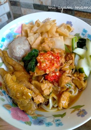 Foto resep Mi ayam versi Rumah