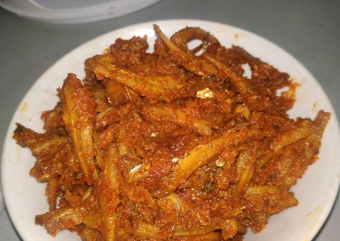 Resep Balado Ikan Teri Oleh Bunda Syahira - Cookpad