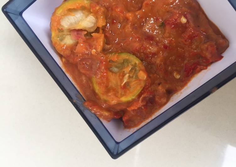 Langkah Mudah untuk Membuat Sambal Jeruk Kikit yang Bikin Ngiler