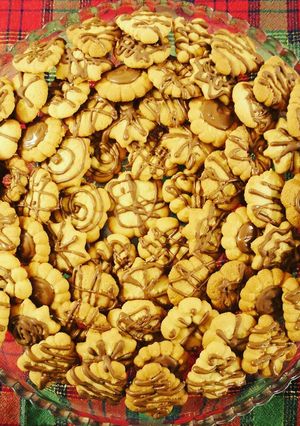 Foto di Biscotti di frolla montata alle mandorle per sparabiscotti