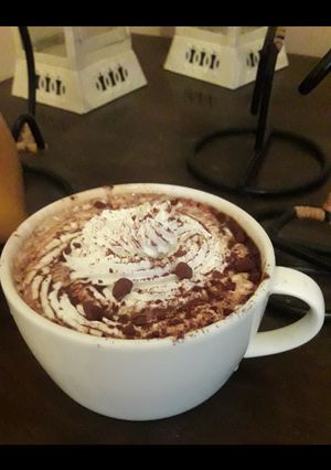 صورة لوصفة شكلاطة ساخنة