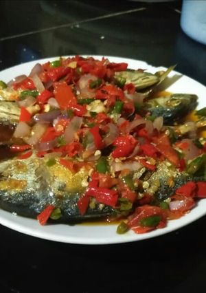 Foto resep Ikan gembung sambal cacah