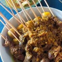 A picture of Sate untuk soto.