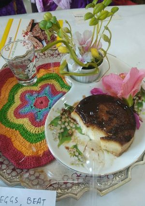 A picture of Caramel cake.