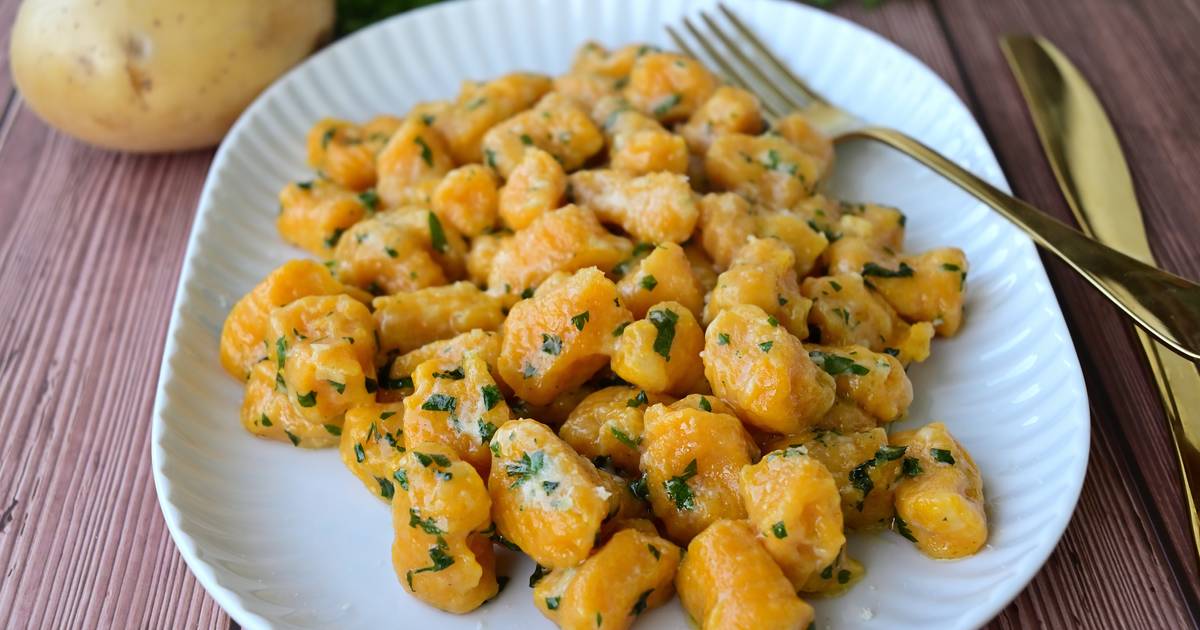 Ricetta Gnocchi zucca e patate alle erbe di Eleonora Lombini Cookpad