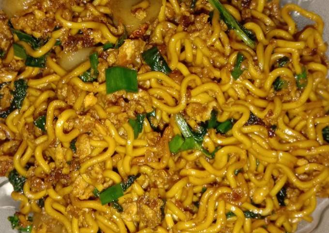 Cara Membuat Mie goreng burung dara Anti Gagal