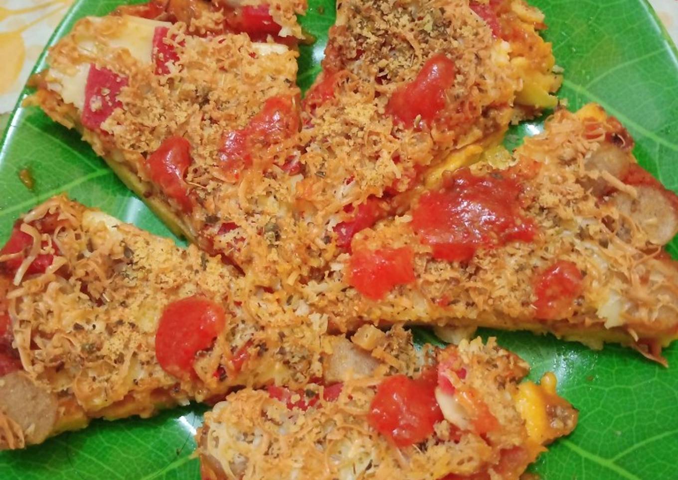 Pizza Roti Tawar
