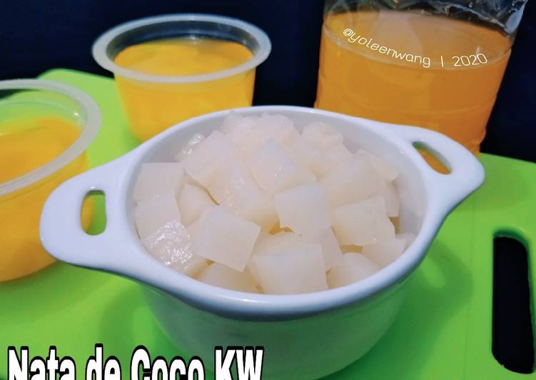 Cara Mudah Menyiapkan Nata de Coco KW yang Lezat