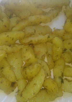 صورة لوصفة بطاطا في الفرن