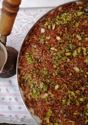 صورة لوصفة حلى الشعيرية 😋
