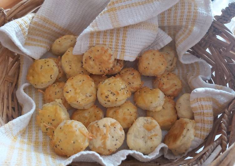 Sajtos - chia magos túros pogi ☕🥣🌝