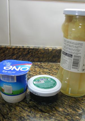 Una foto de Sopa de espárragos