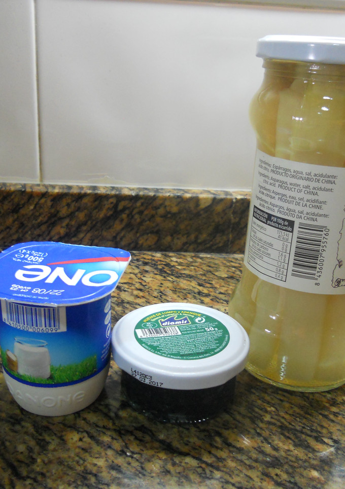 Una foto de Sopa de espárragos