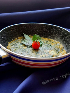 عکسی از دستور املت ریحان 🍃