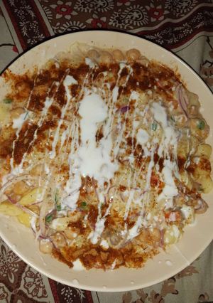 A picture of Chana chaat😋.