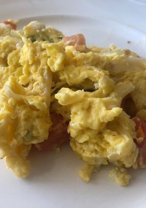 Una foto de Huevos revueltos a la sonorense