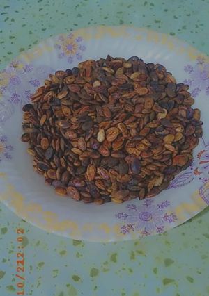 عکسی از دستور تخمه😋