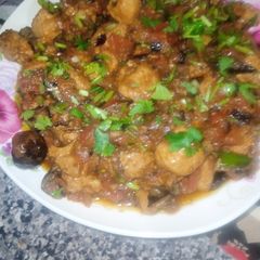 A picture of Chicken Chilli Tarka Masala.