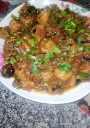 A picture of Chicken Chilli Tarka Masala.