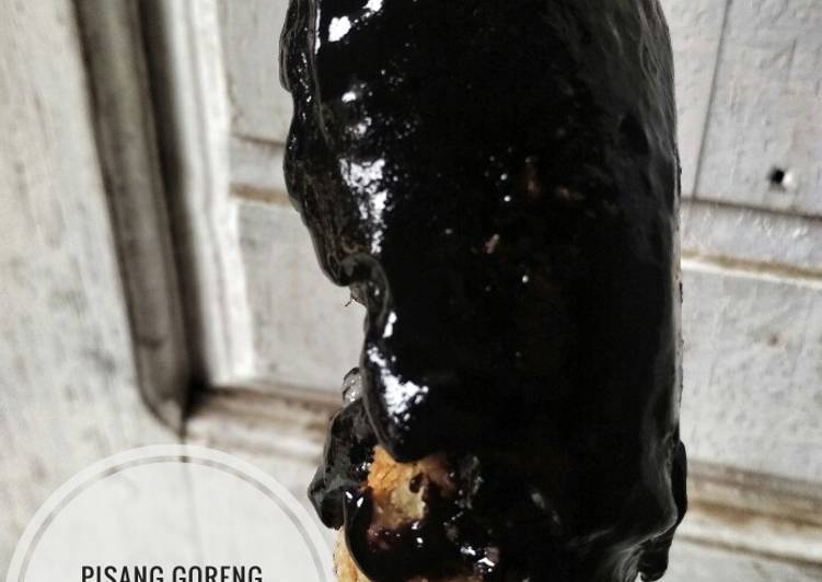 Pisang goreng oatmeal With Ganache