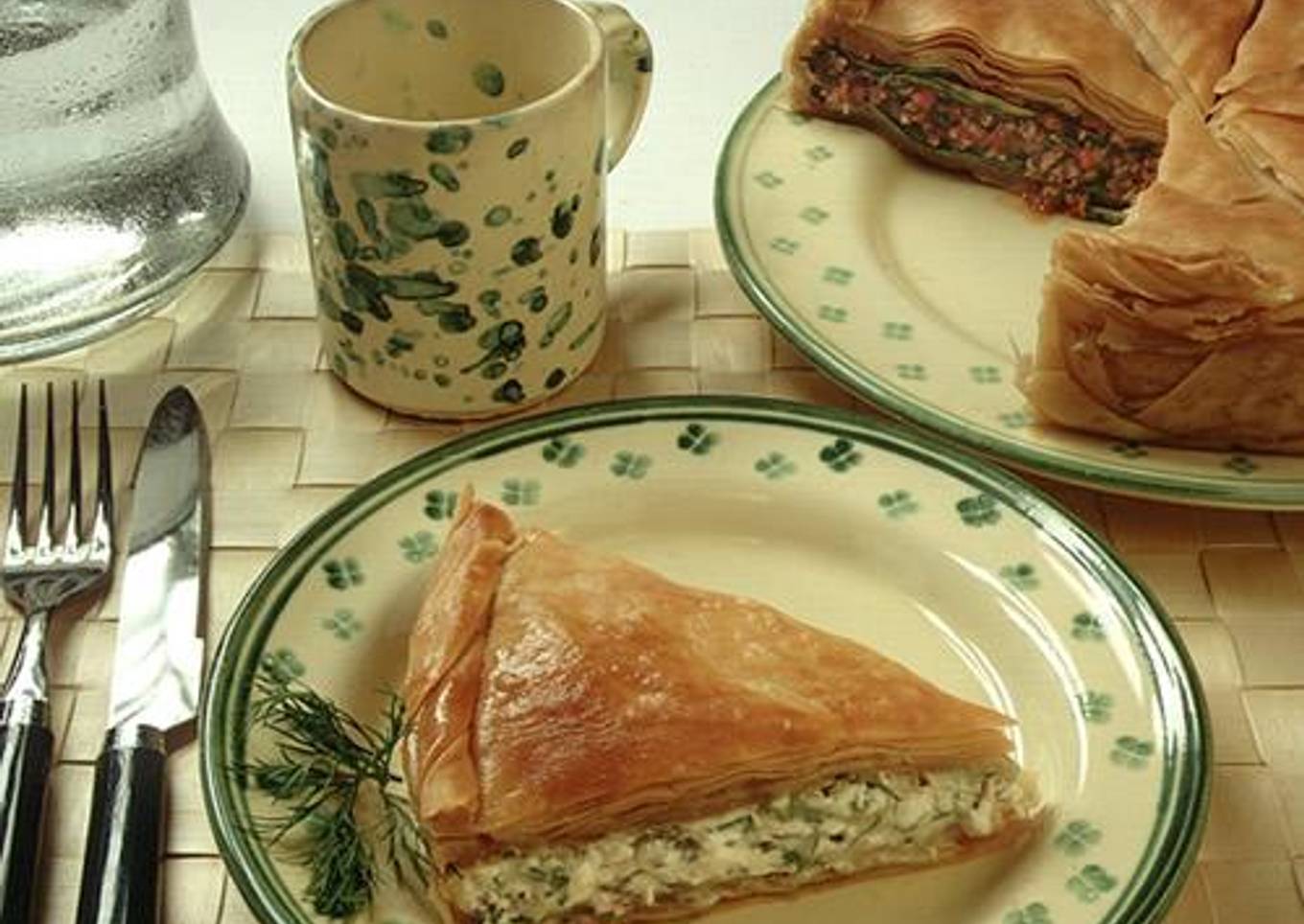 Onion pie from Mykonos!