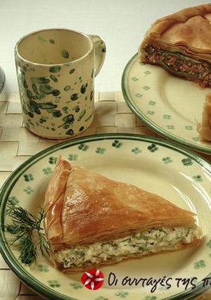 A picture of Onion pie from Mykonos!.