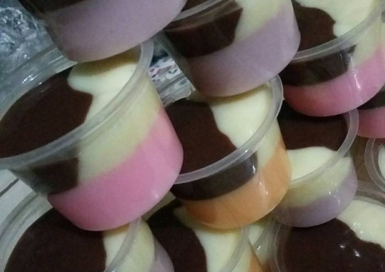 Resep Puding Unyoku (lembut dingin di mulut) Anti Gagal