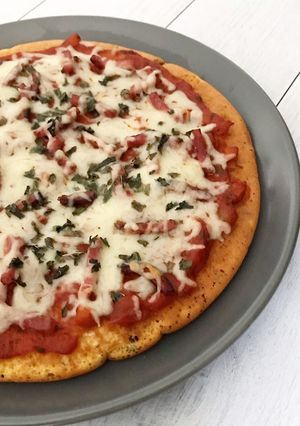 Une photo de Pizza pancakes