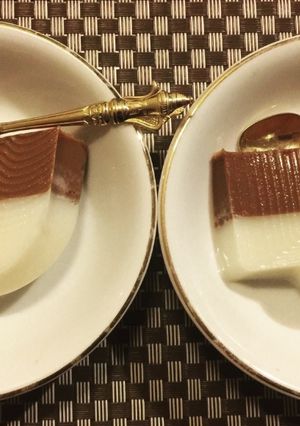Foto resep Puding Coklat Putih