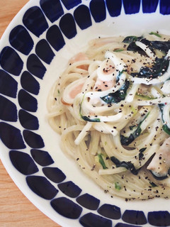 A picture of Spinach Cream Pasta.