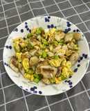 毛豆鯛魚炒蛋