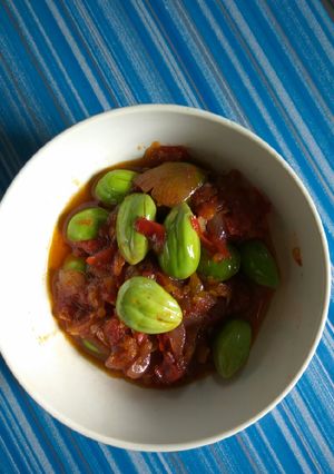 Foto resep Sambal bawang pete