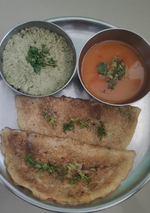A picture of Rava Dosa.