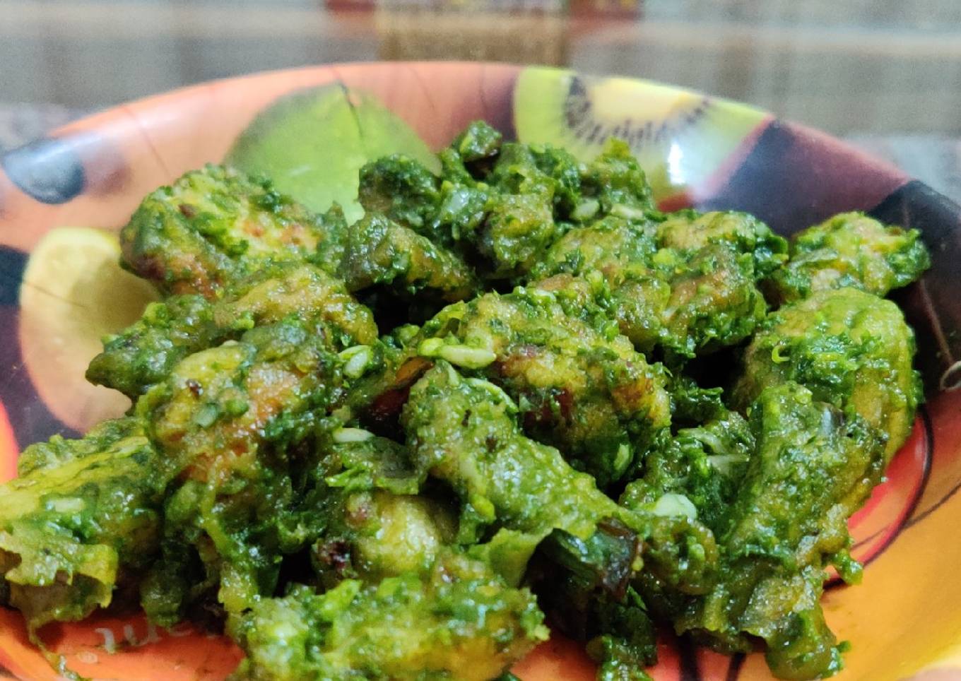 Vegetables with green chili