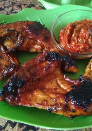 Foto resep Ayam Bakar Teflon Sambal Terasi