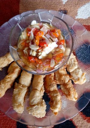 Foto resep Dori stik sambal matah