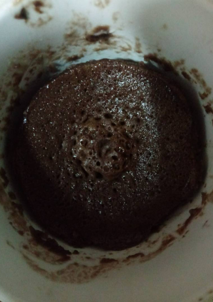 Una foto de Bizcocho en taza