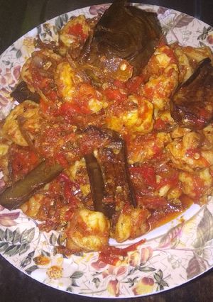 Foto resep Sambal udang terong teri