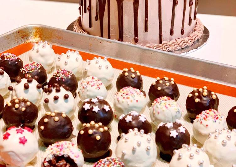 Chocolate Rice Krispie Ball