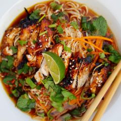 Teriyaki Chicken Noodle Soup A picture of Teriyaki Chicken Noodle Soup.