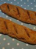 Baguete sem glúten (com farinha de lentilhas)