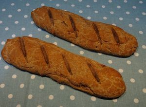Foto de Baguete sem glúten (com farinha de lentilhas)
