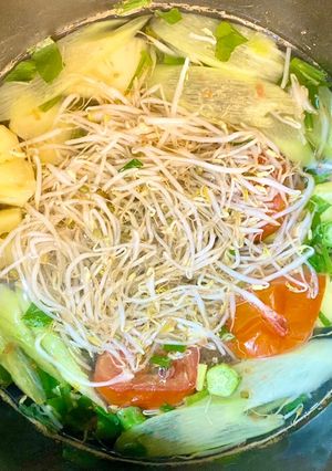 Hình của món Canh chua với giá đơn giản vô cùng.