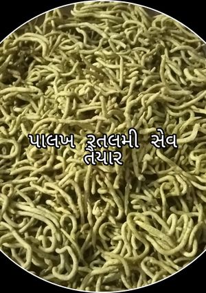 પાલક રતલામી સેવ (Palak Ratlami Sev Recipe In Gujarati) રેસીપી મુખ્ય ફોટો