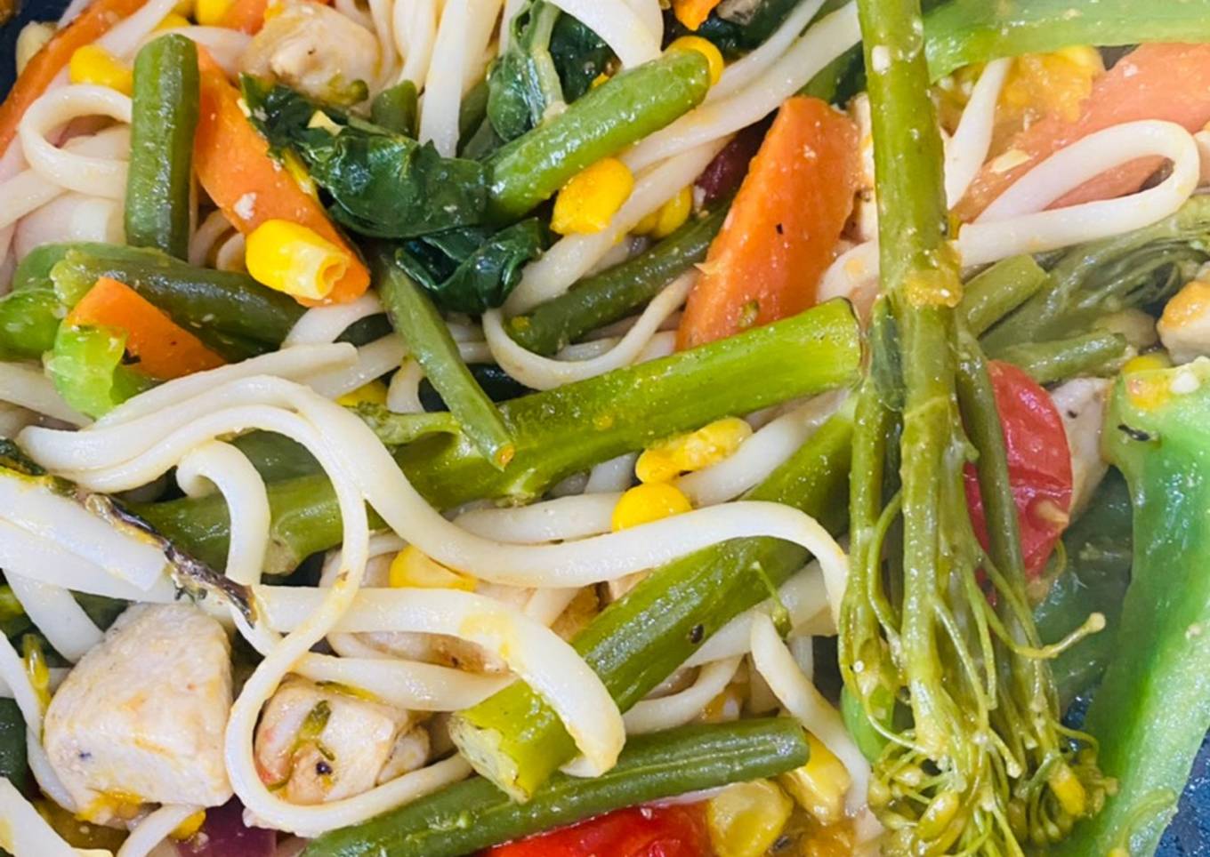 Chicken stir fry