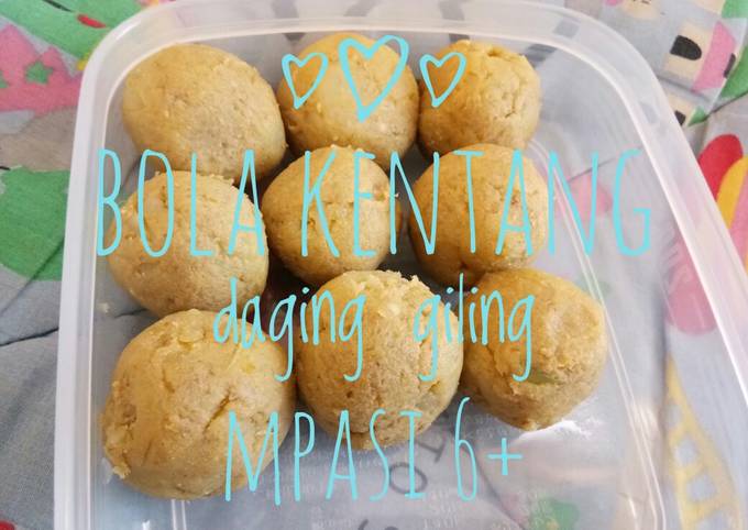 Resep Finger Food 6 Bola Kentang Daging Giling Oleh Deasy Putri Aryani